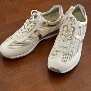 Michael Kors White Tennis Shoes 👟